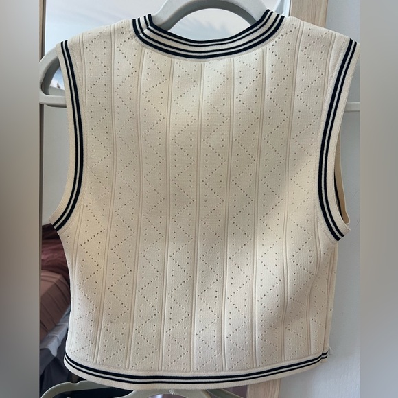 SANDRO matching skirt and top in ecru - Picture 9 of 14